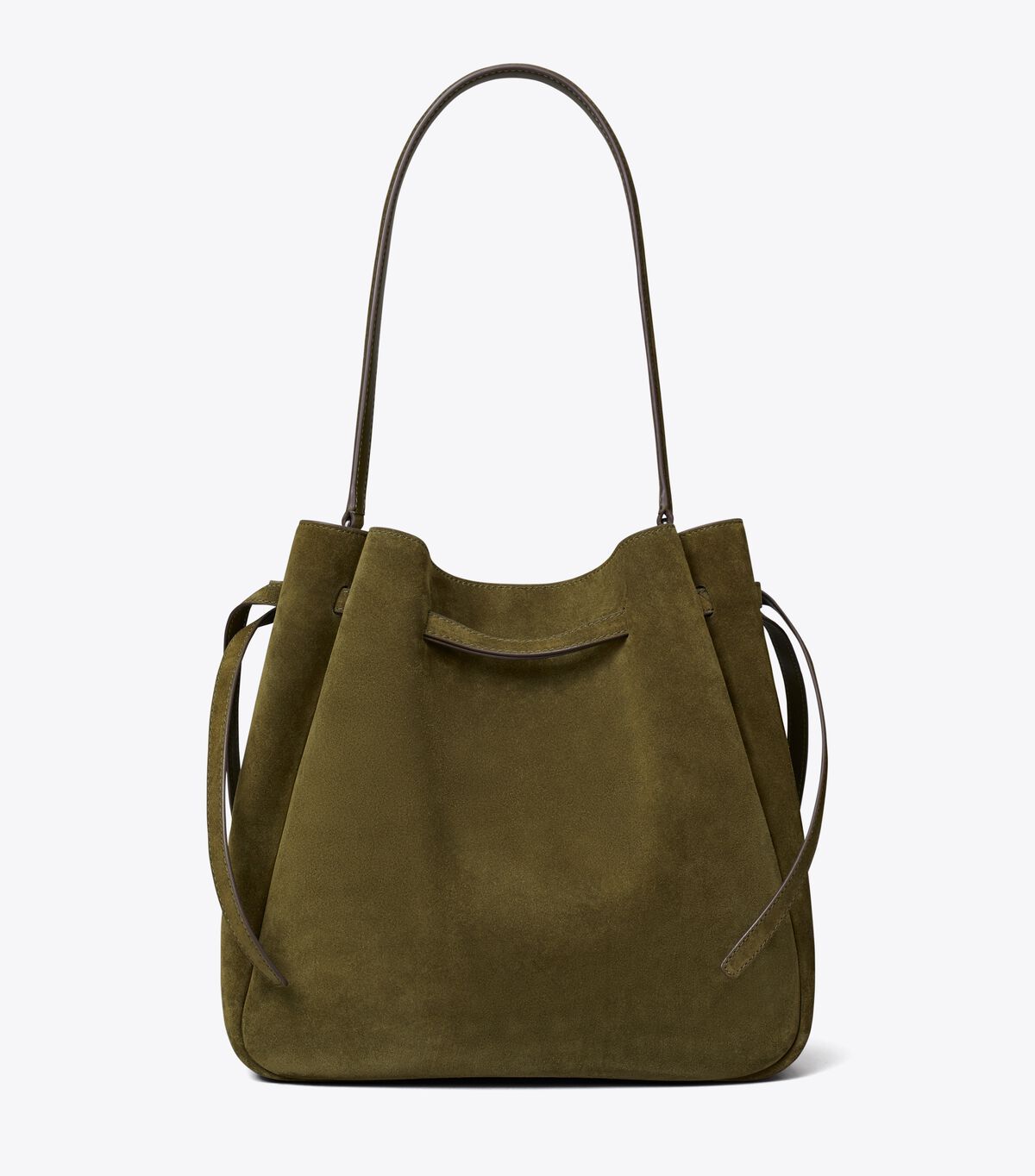 Large Romy Suede Bucket Bag tory burch large romy suede bucket bag