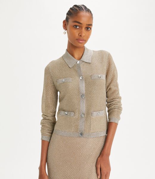 tory burch kendra mesh cardigan