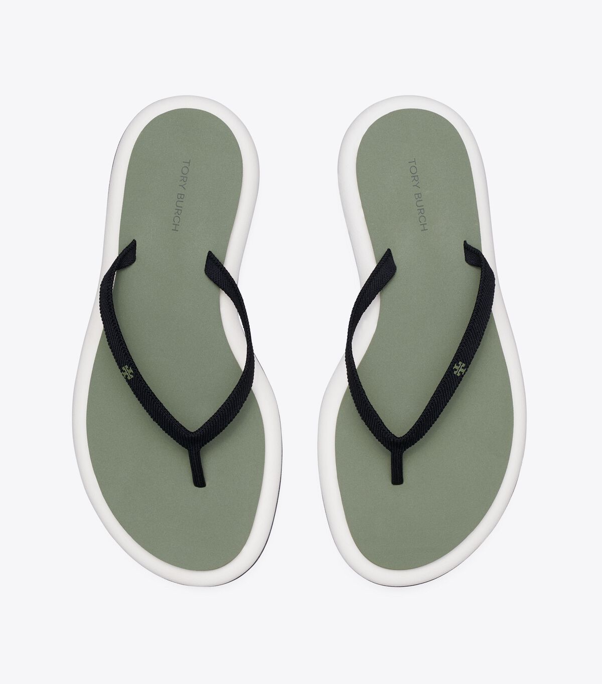 tory burch layered flip flop