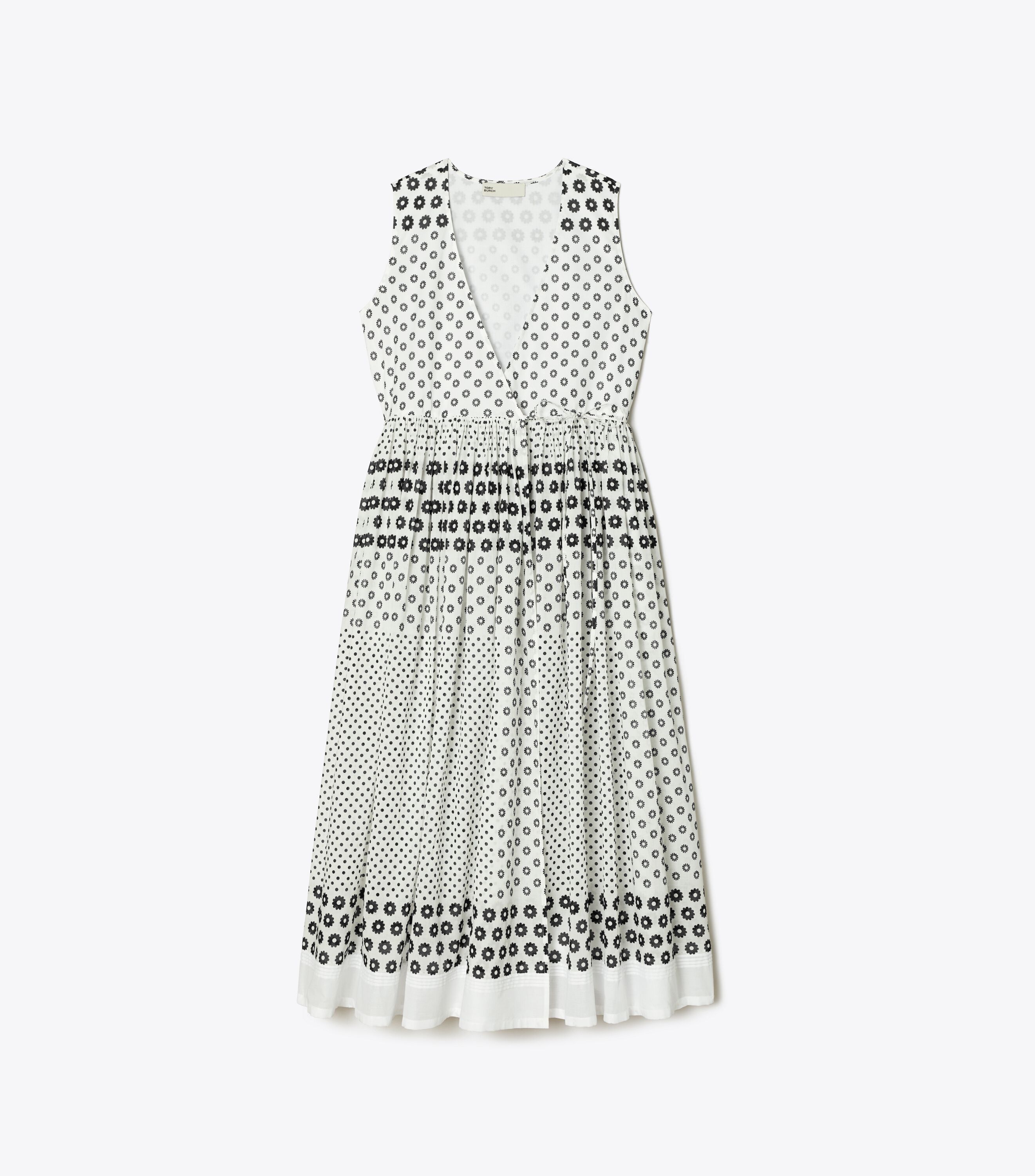Tory burch printed wrap dress 2025