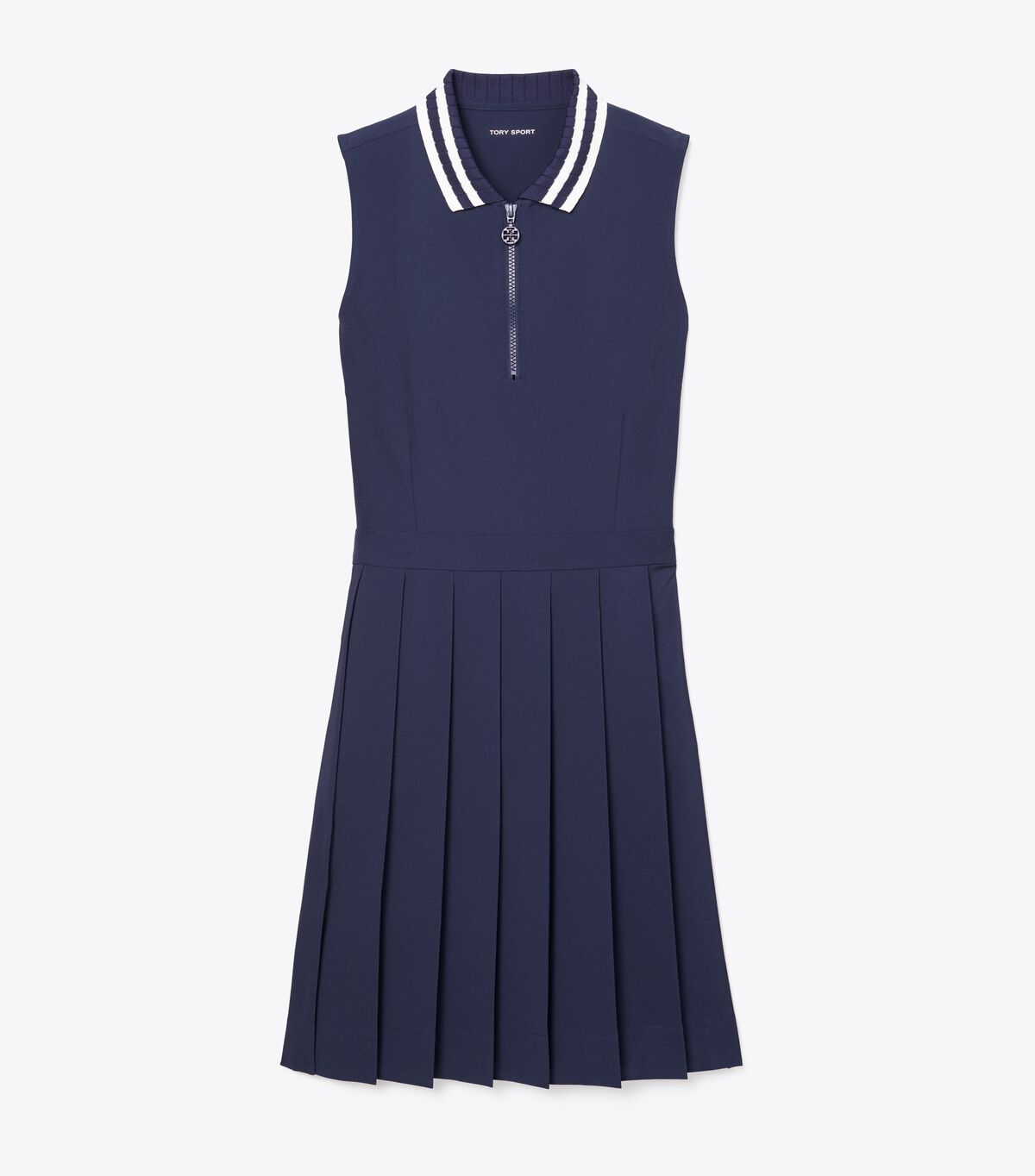 tory burch performance pleated dress