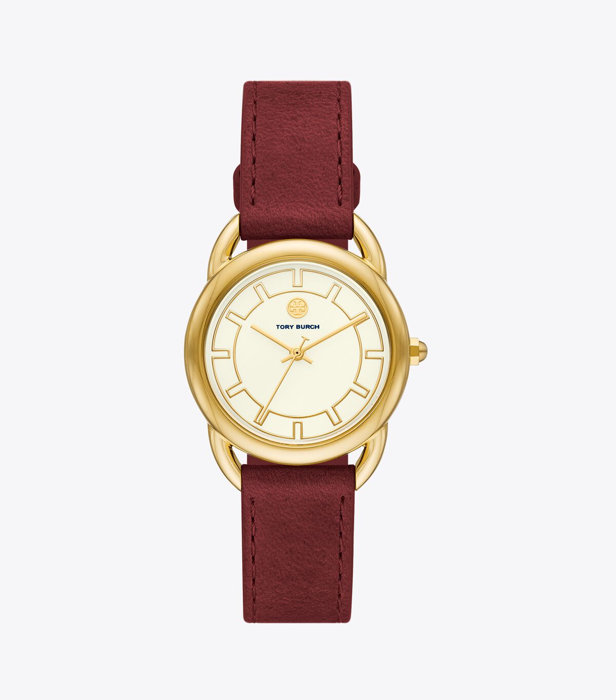 tory burch ravello watch  leather gold tone  32 x 40 mm