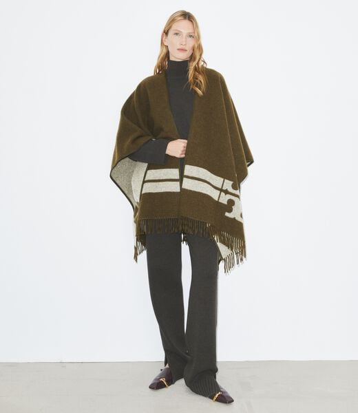 tory burch striped cape