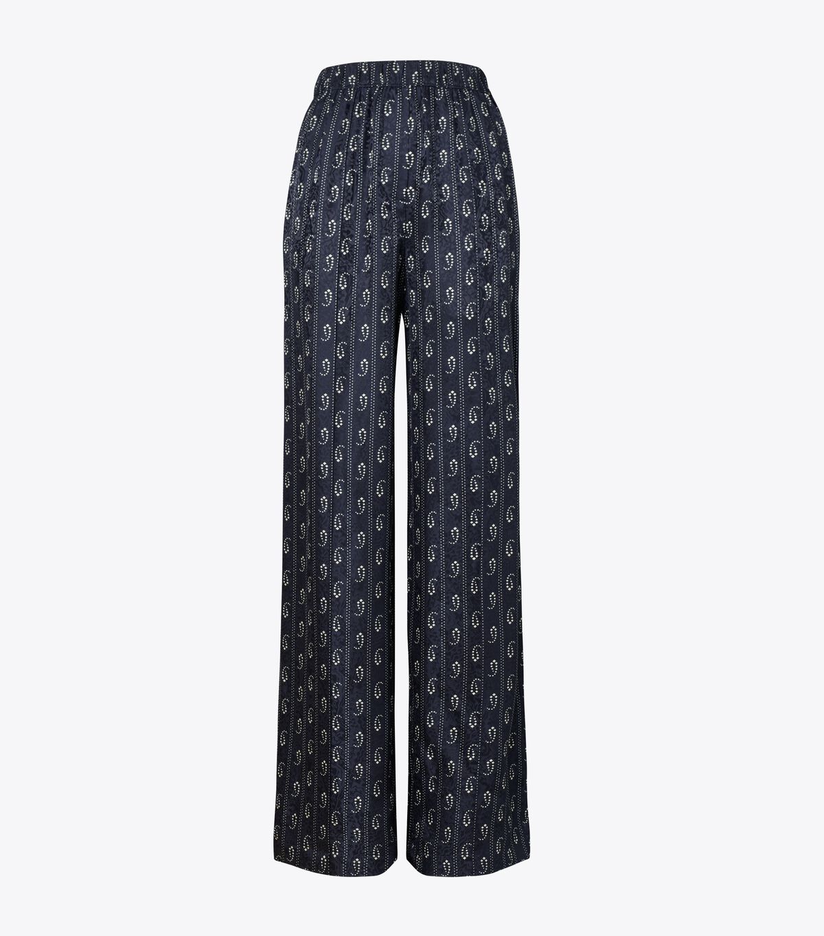 tory burch relaxed fit jacquard pants