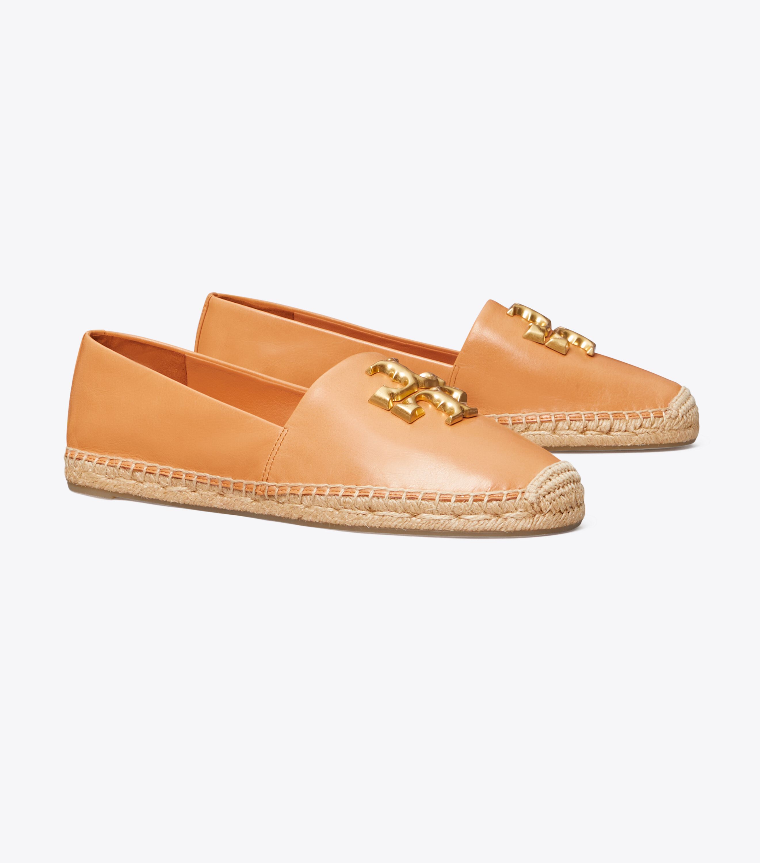 Tory burch on sale orange espadrilles