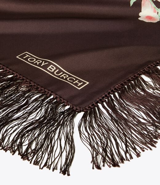 tory burch chair floral silk square