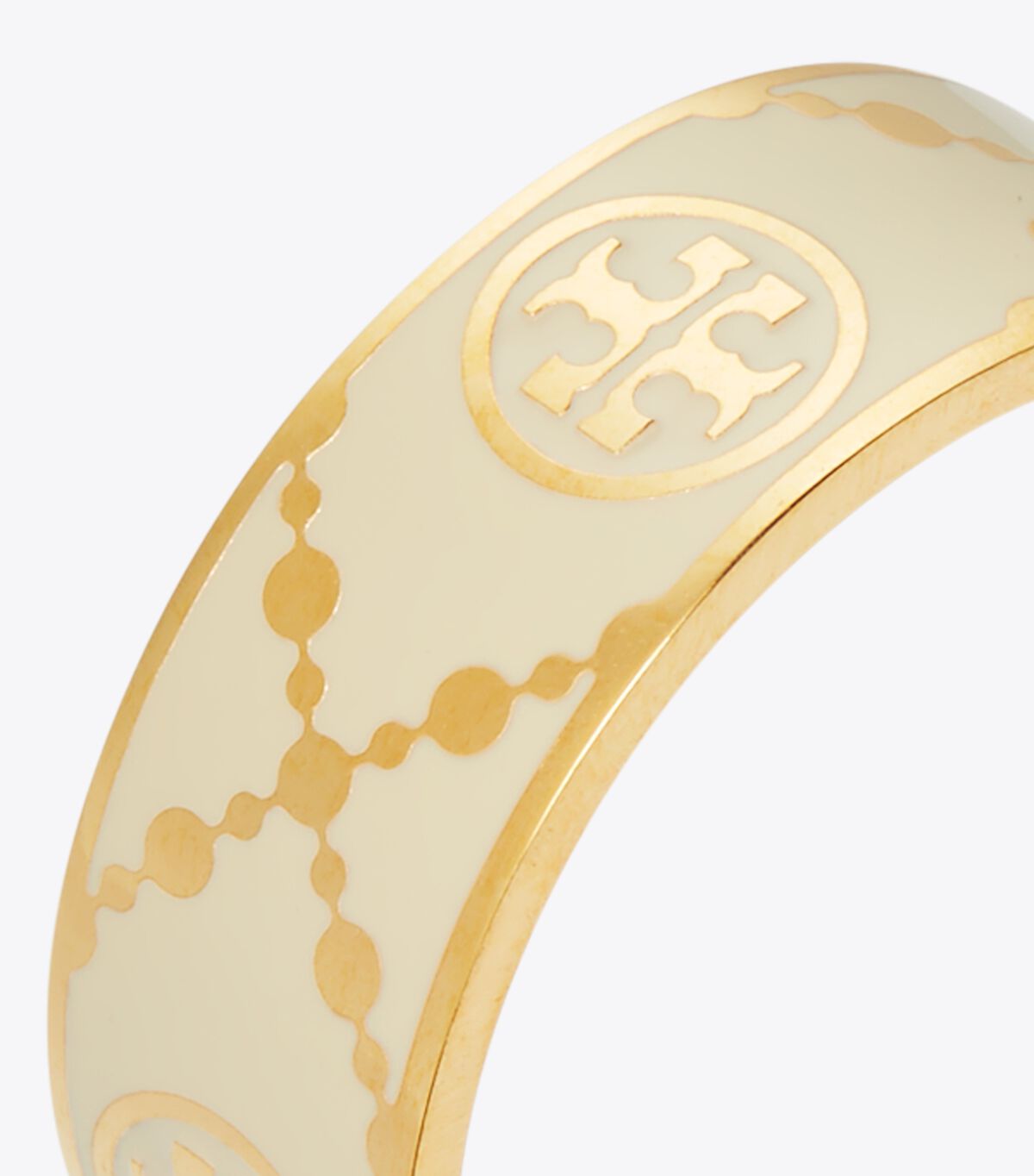 tory burch t monogram enamel ring