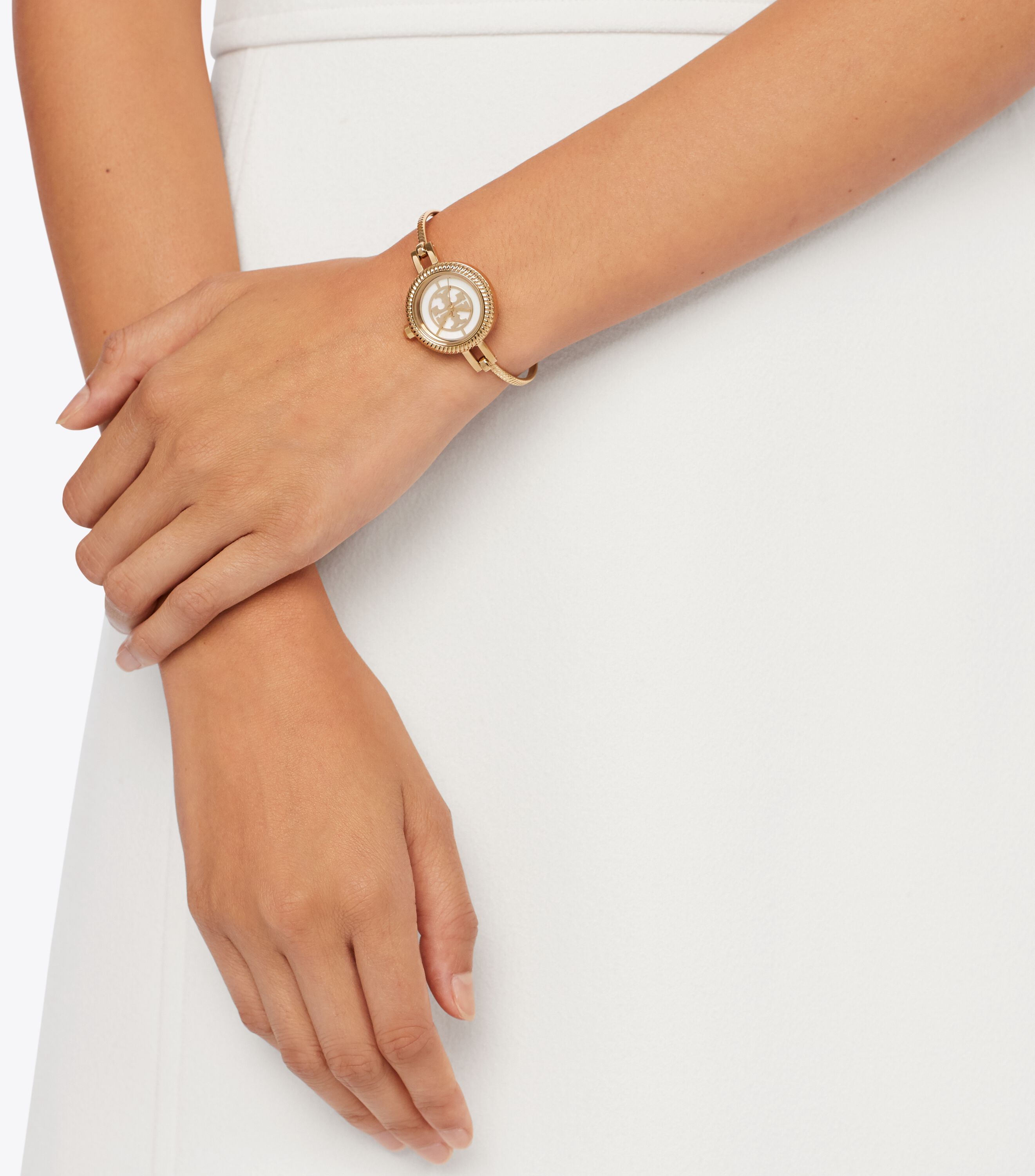 Reva Bangle Watch Gift Set, Gold/Multi | Tory Burch KSA