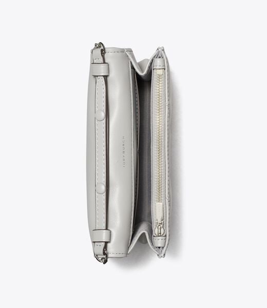 tory burch حقيبة كروس بودي ميني كيرا دايموند كوالت تشارم بمقبض علوي