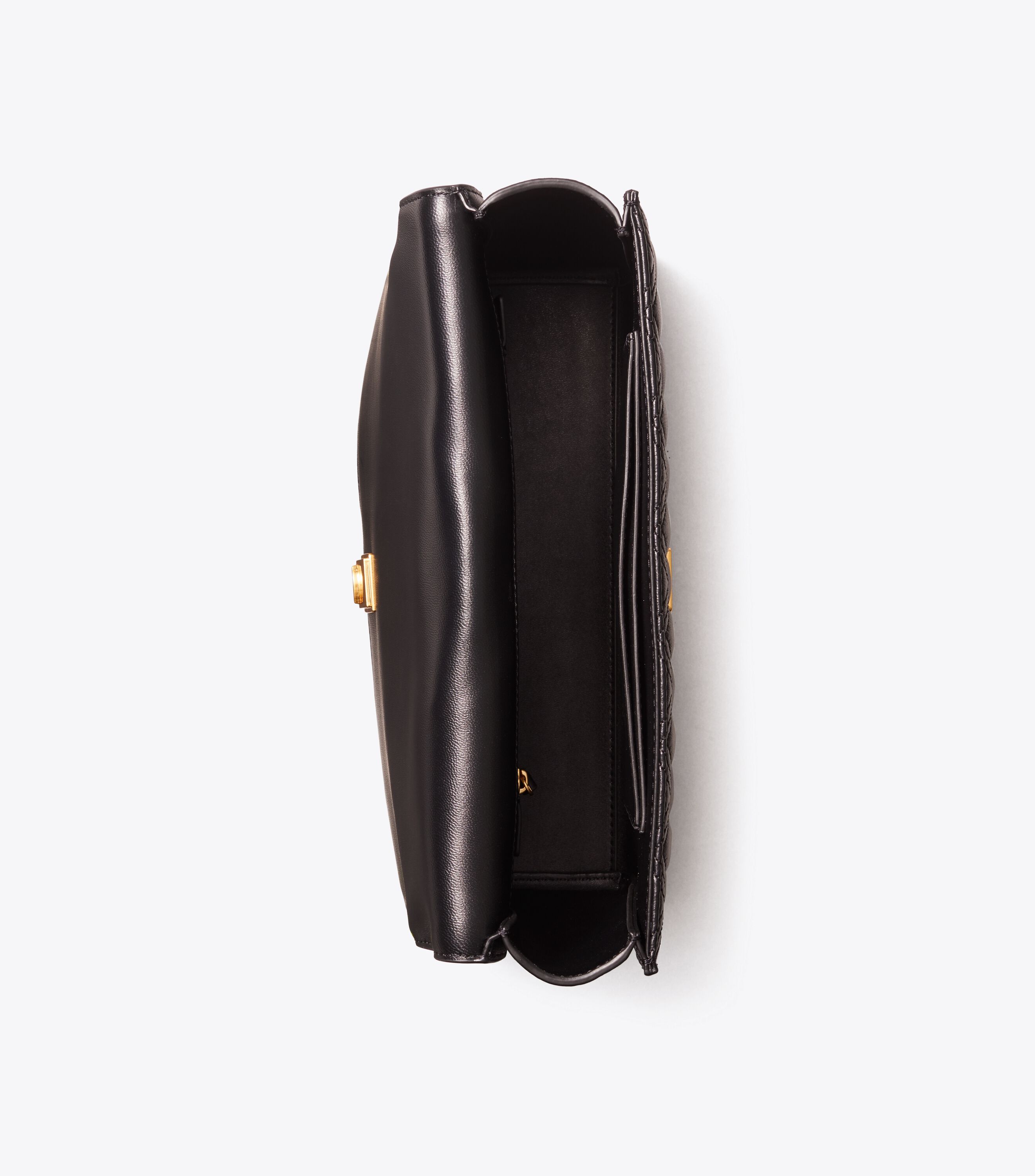 Fleming Convertible Shoulder Bag, Black | Tory Burch KSA