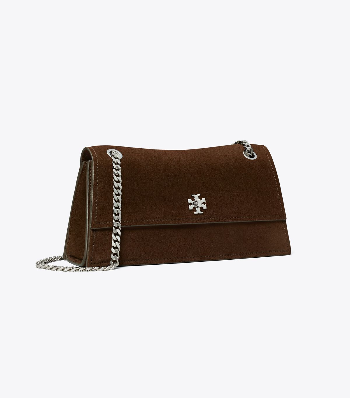 tory burch kira turnlock suede shoulder bag