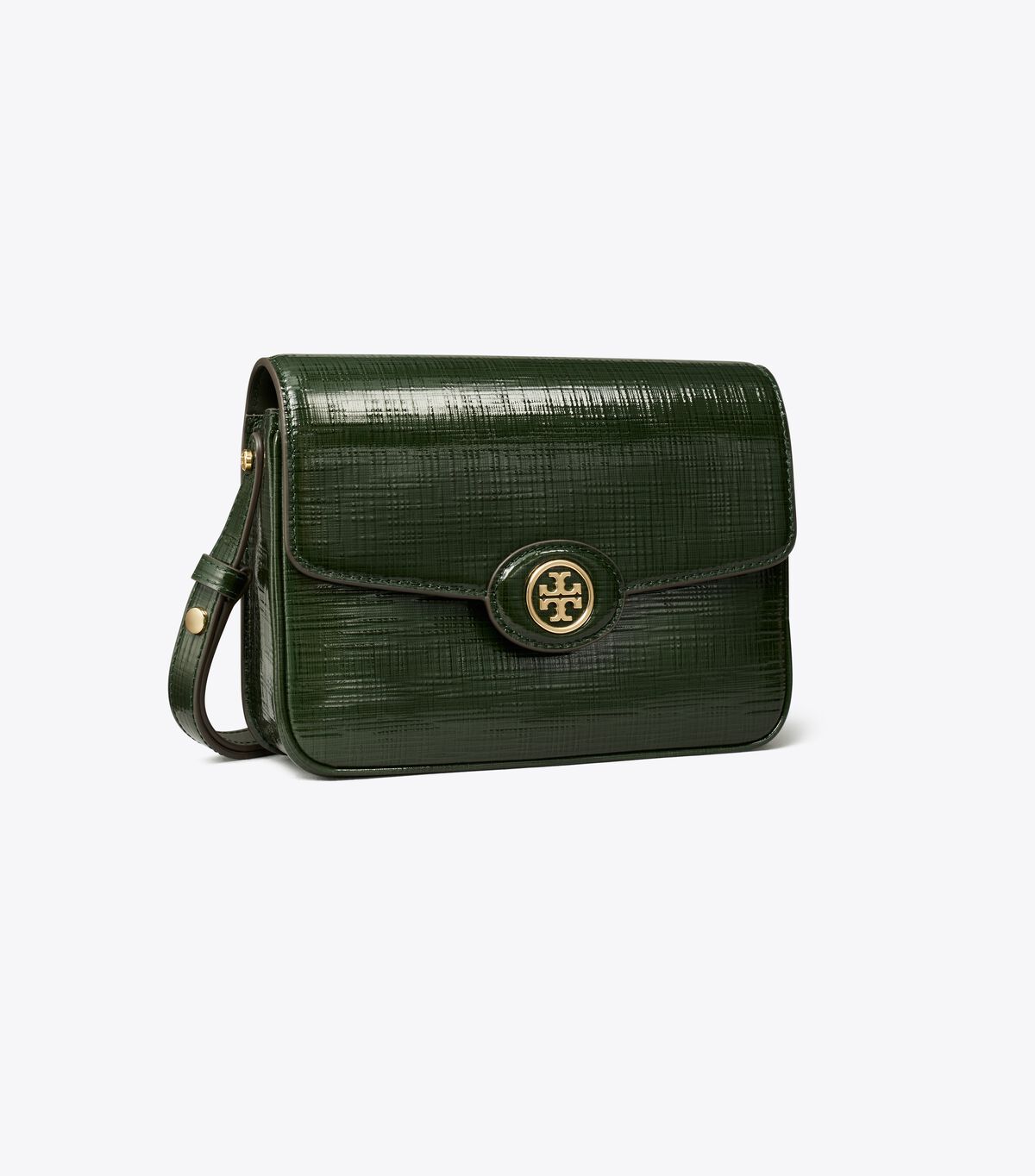 tory burch robinson crosshatched convertible shoulder bag