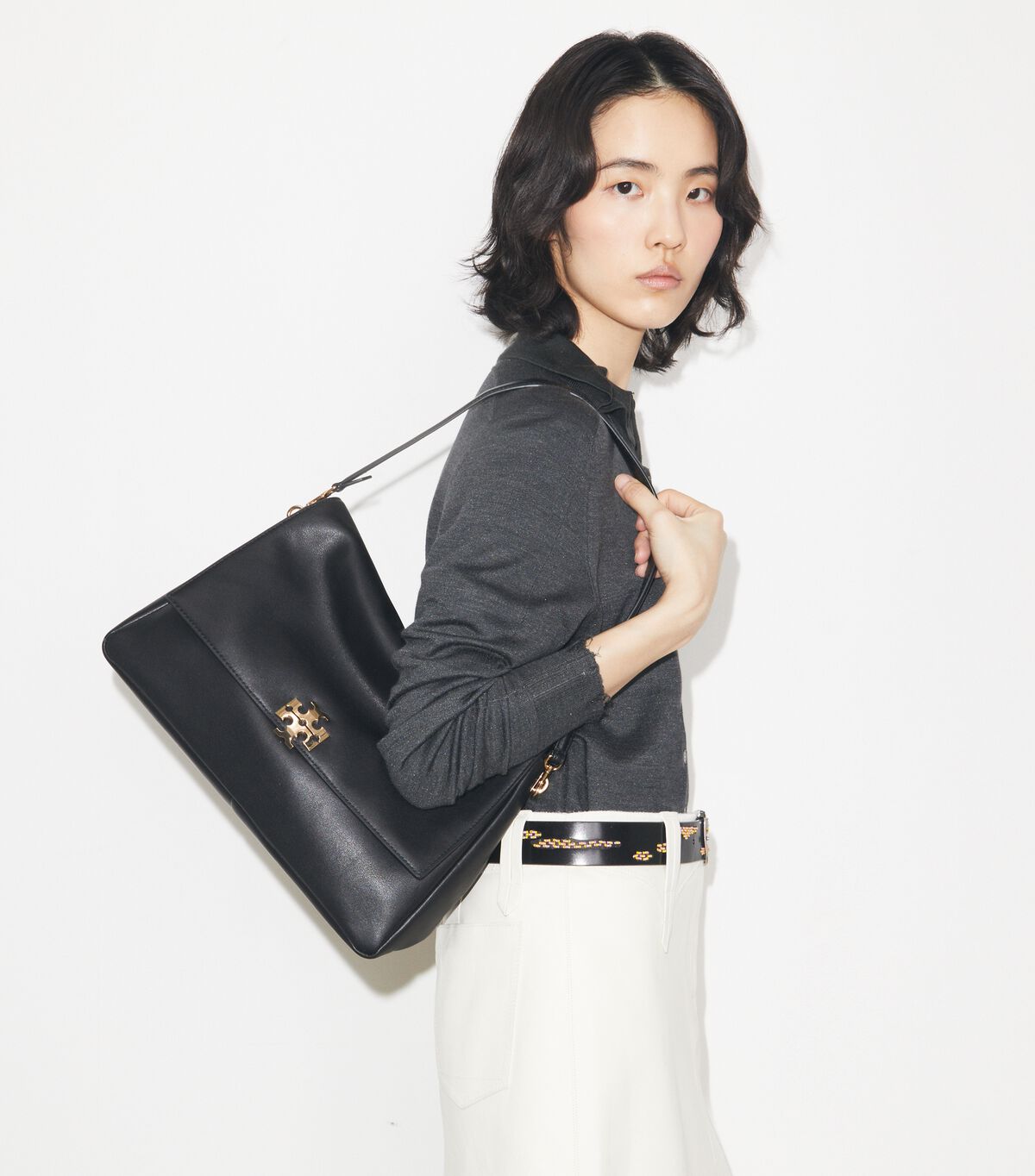 tory burch large charlie shoulder bag