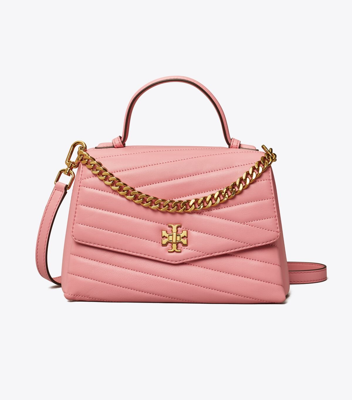 tory burch kira chevron top handle satchel