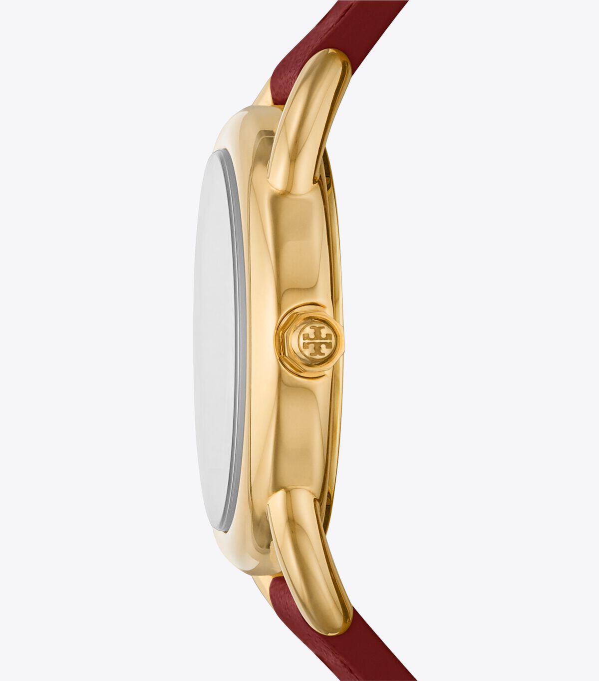 tory burch ravello watch  leather gold tone  32 x 40 mm