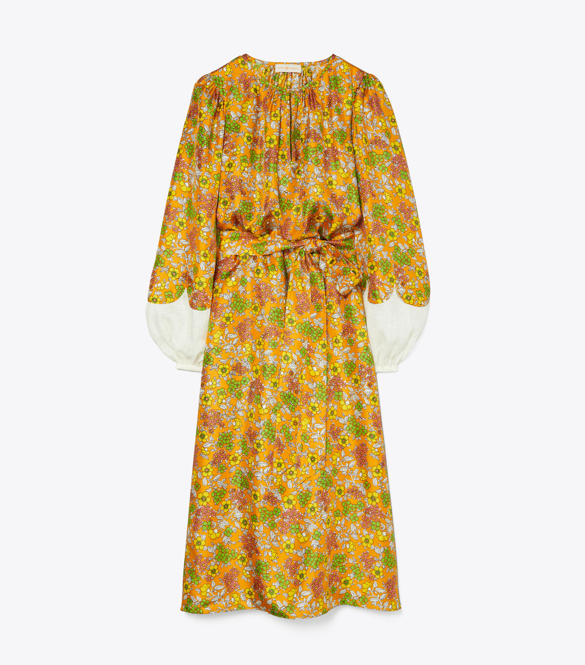 Wallpaper Floral Silk Dress