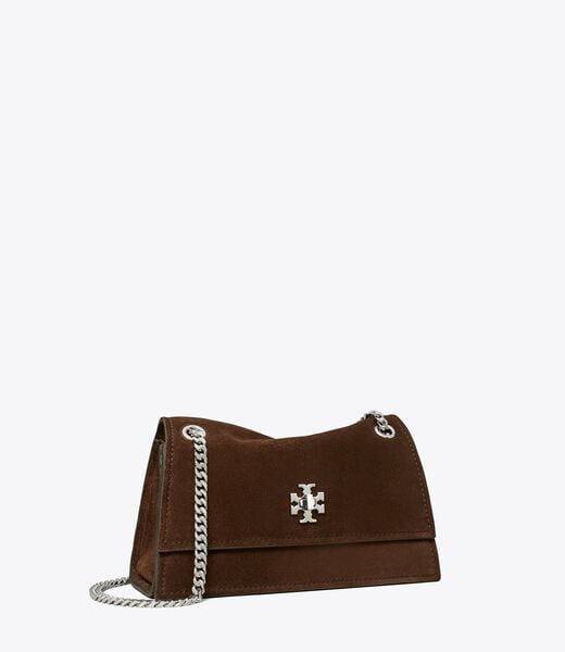 tory burch mini kira turnlock suede shoulder bag
