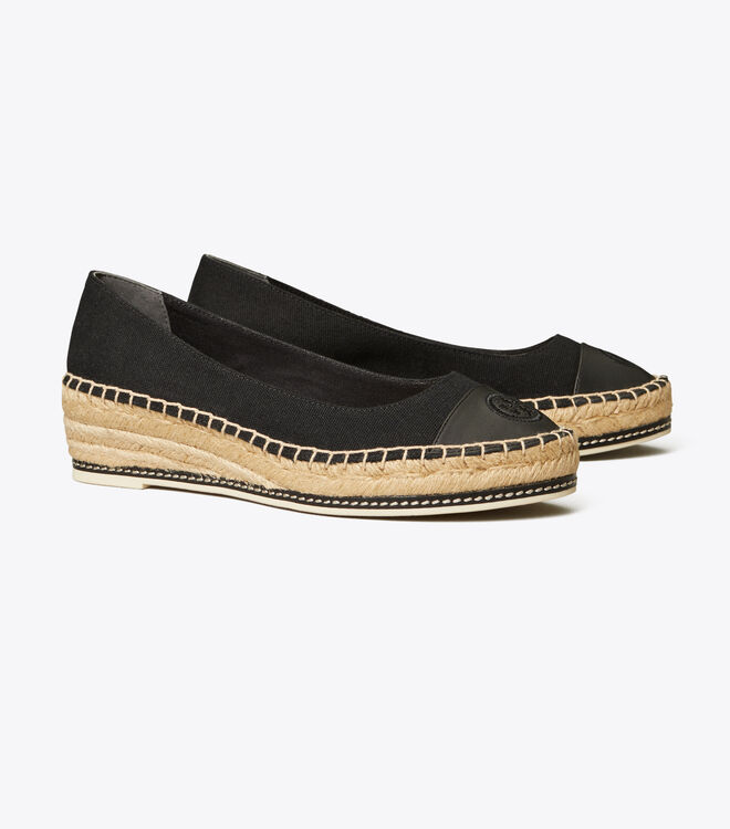 Color-Block Espadrille Wedge | Shoes | Tory Burch