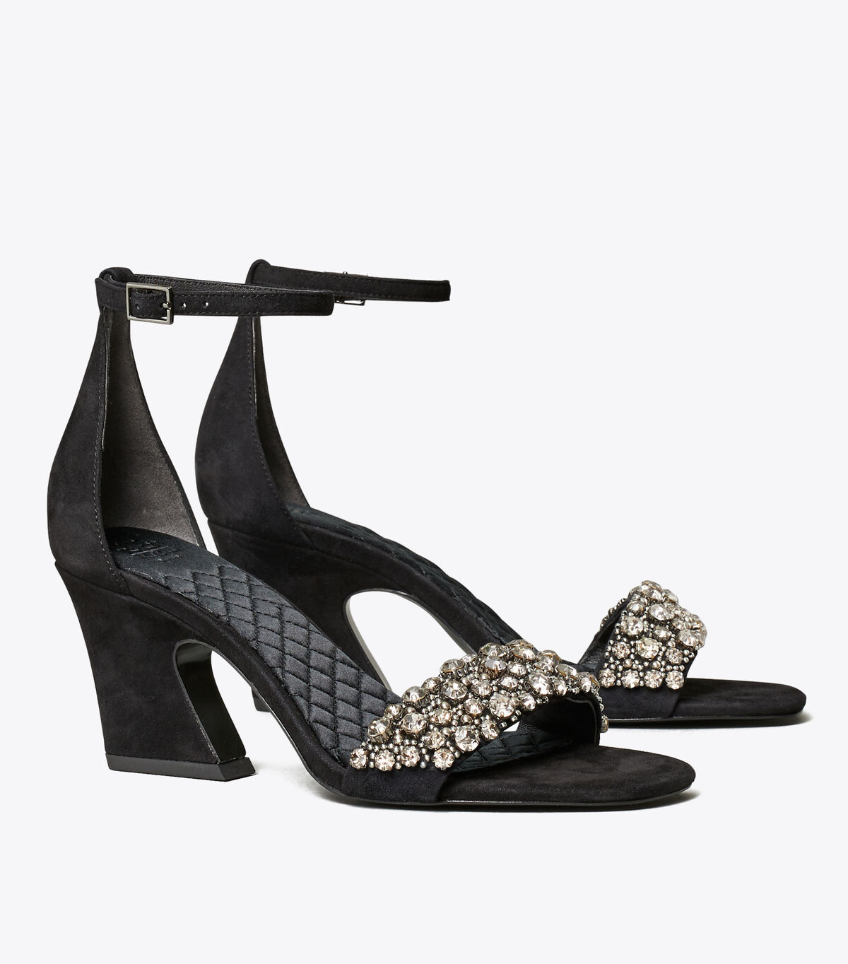 Crystal High-Heel Sandal