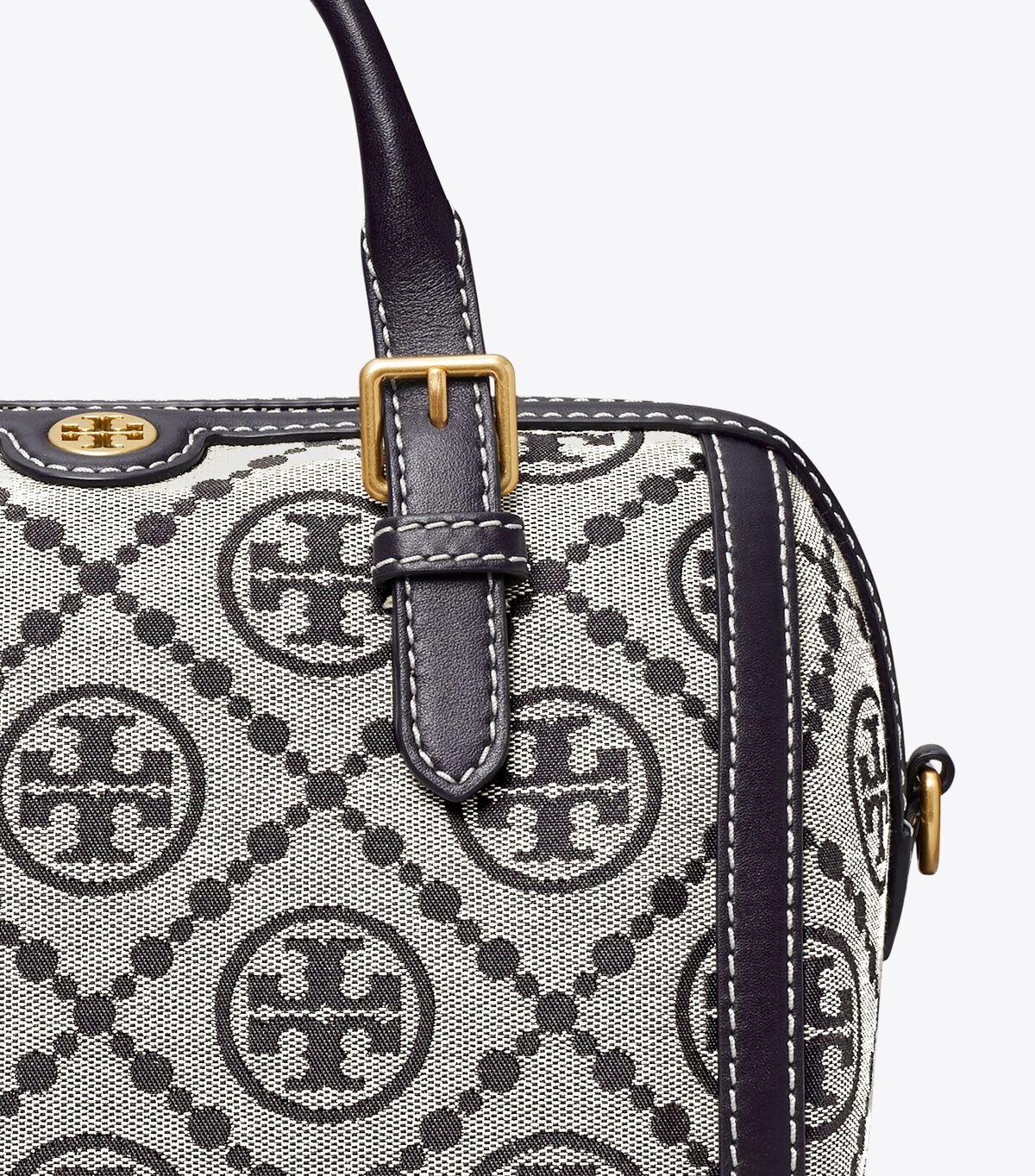 tory burch t monogram barrel bag