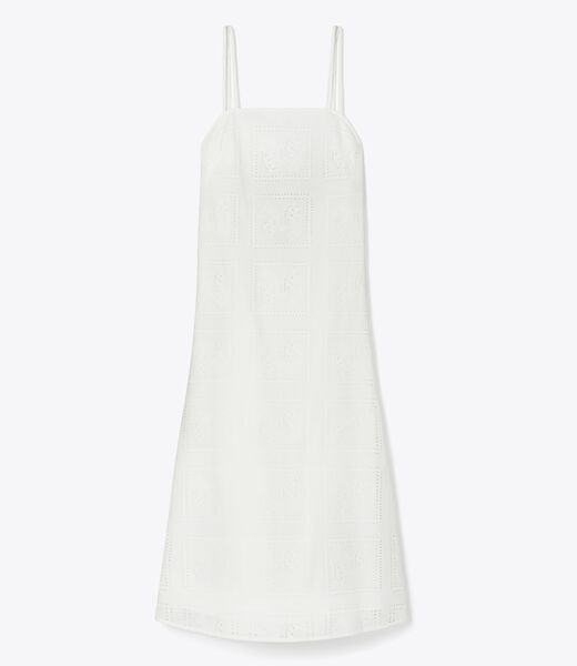 tory burch cotton eyelet dress