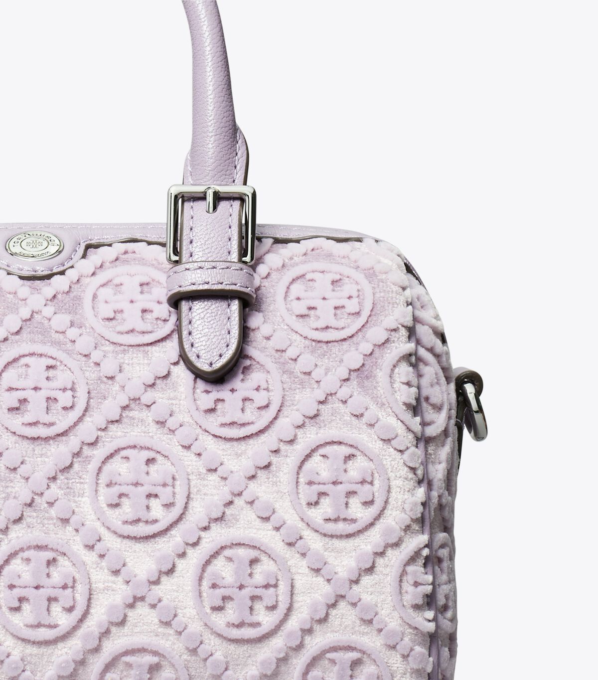 tory burch t monogram fil coupe petite barrel bag