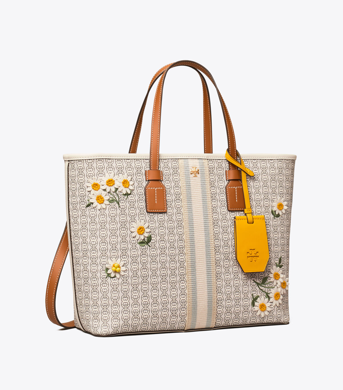 Gemini Link Canvas Applique Small Tote