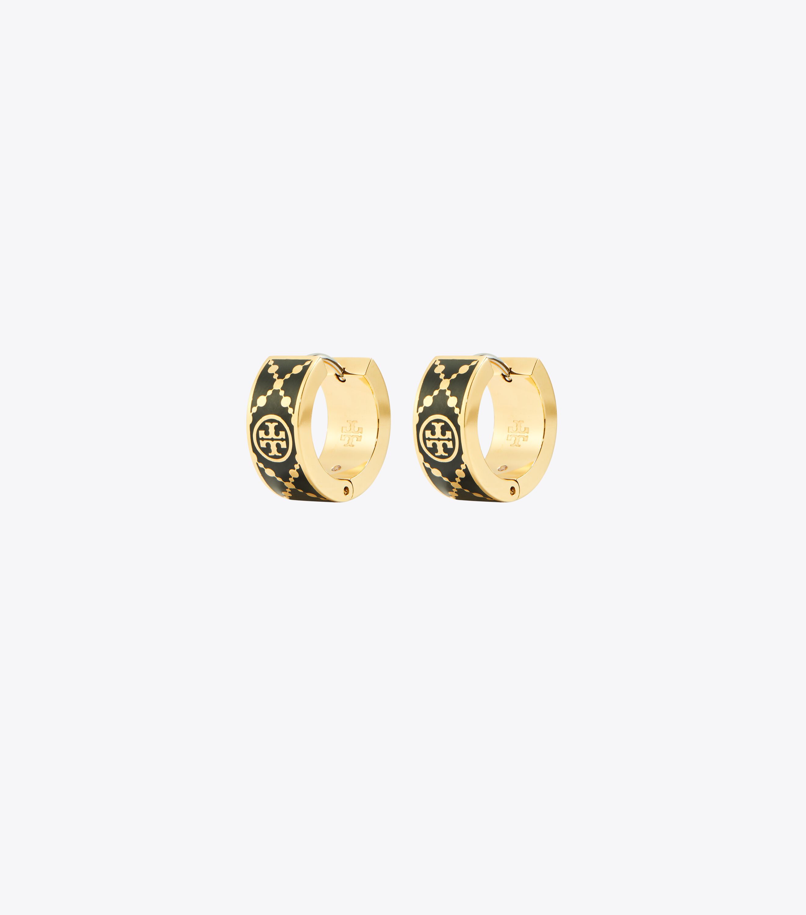 ピアス [ Tory Burch ] SMALL T MONOGRAM HOOP EARRING Small T Monogram Hoop Earring: Women's Designer Earrings