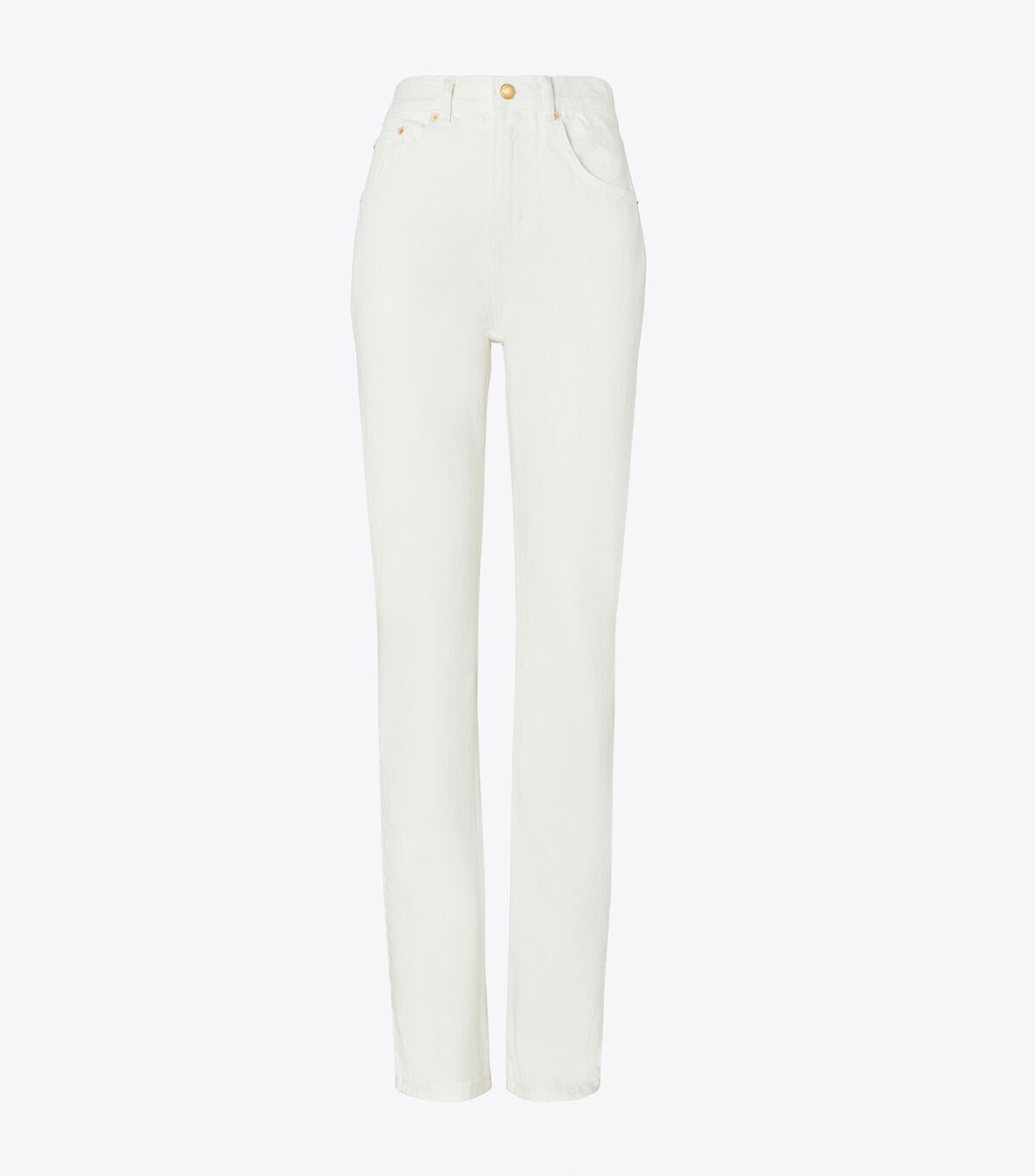 tory burch mid rise slim straight jean