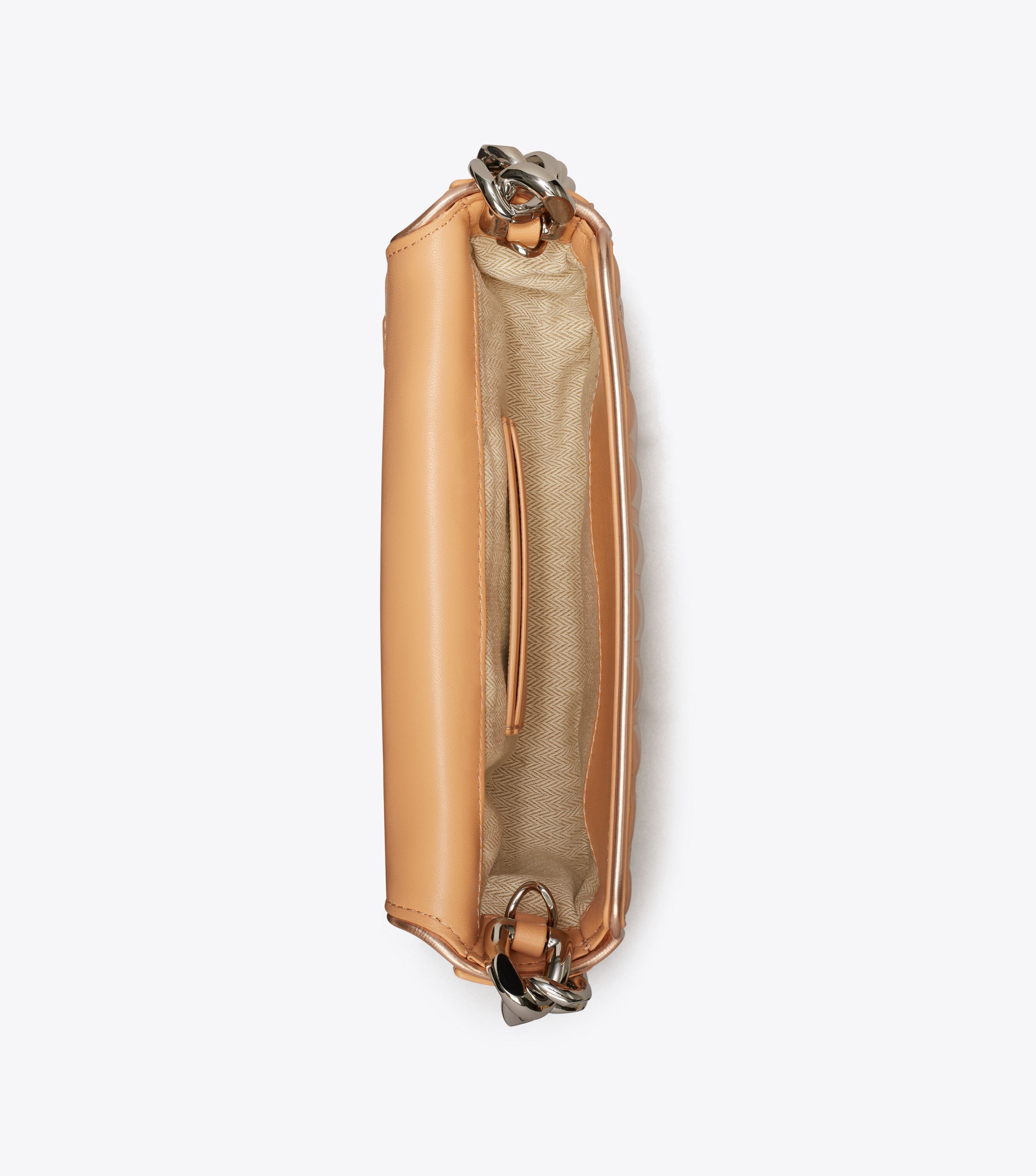 Mini Fleming Soft Metallic Quilt Crescent Bag