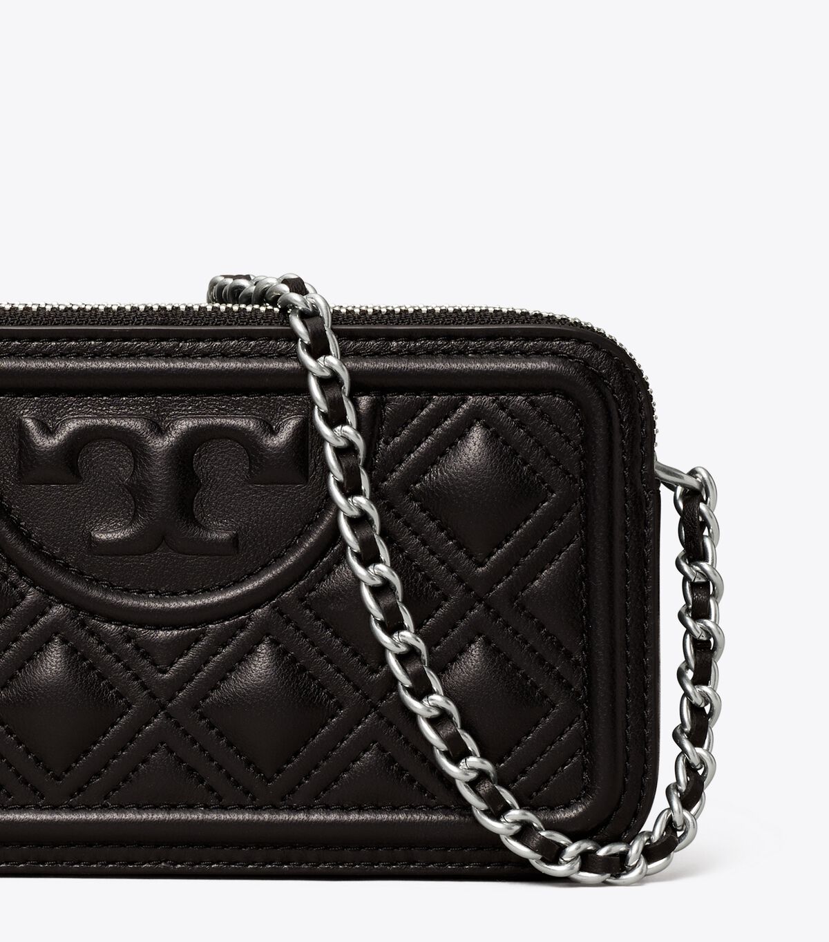 tory burch fleming double zip mini bag