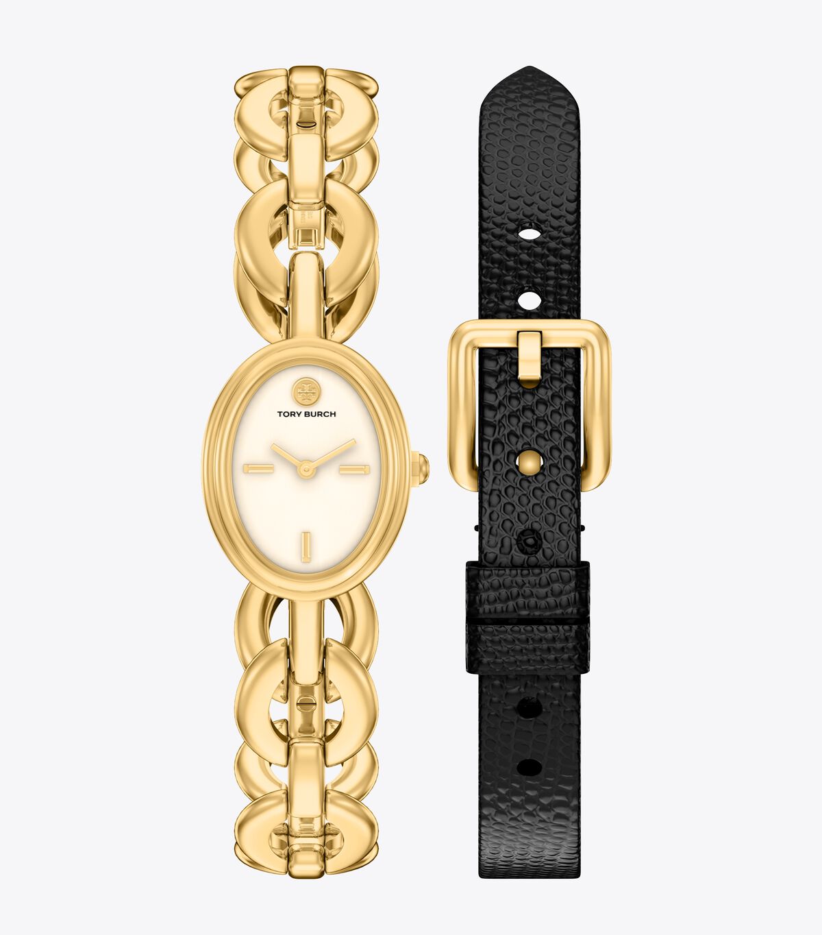 Small Oval Watch Gift Set tory burch small oval watch gift set