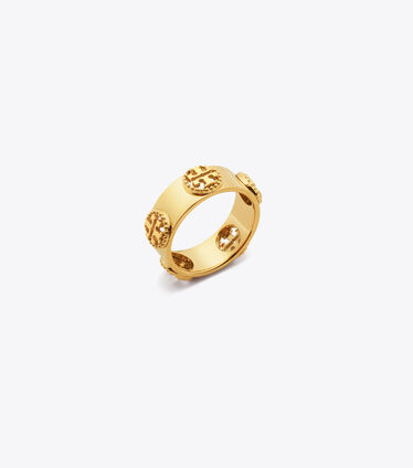 Milgrain Logo Ring