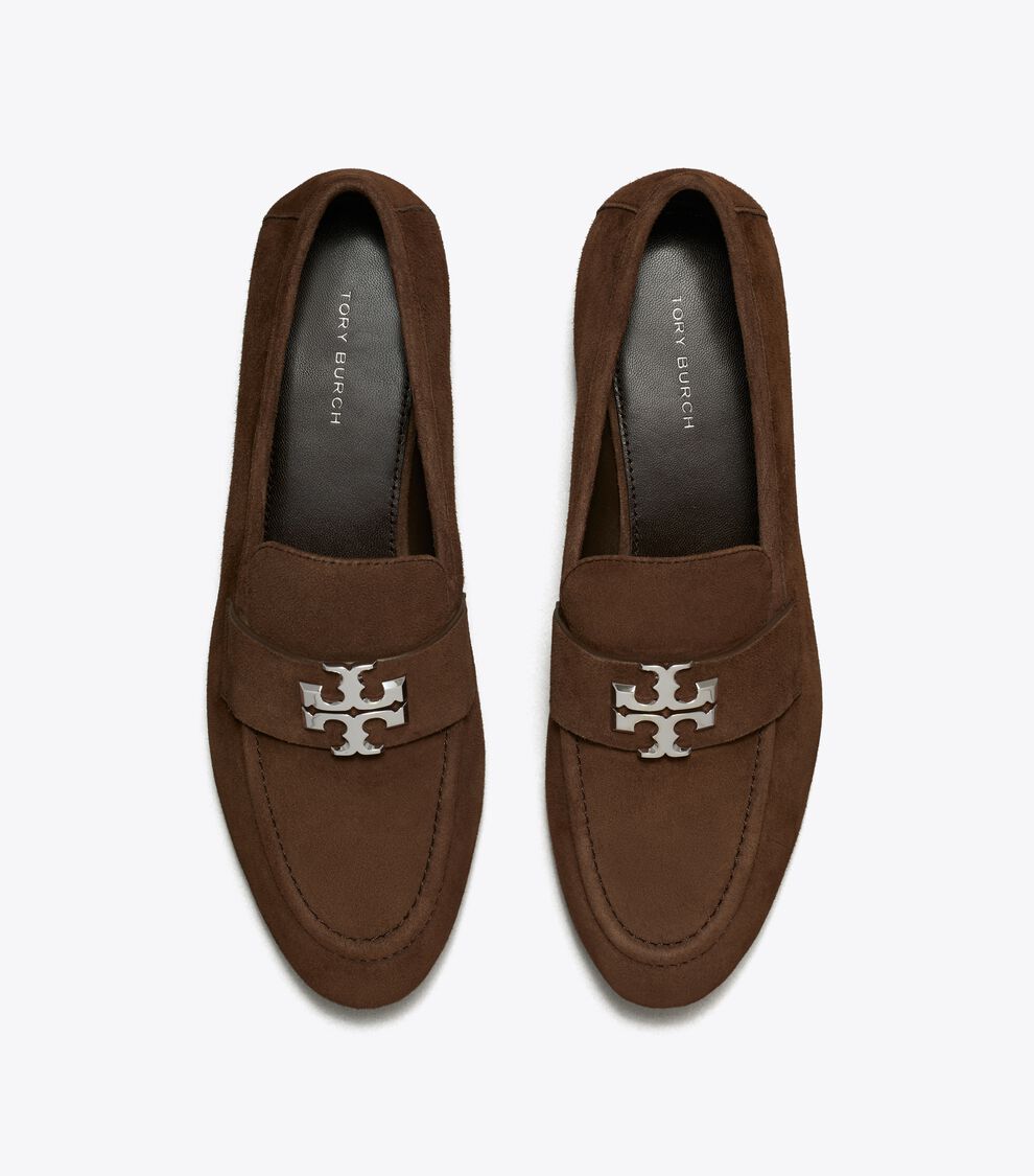 Eleanor Loafer, Dark Cocoa Silver Tory Burch KSA