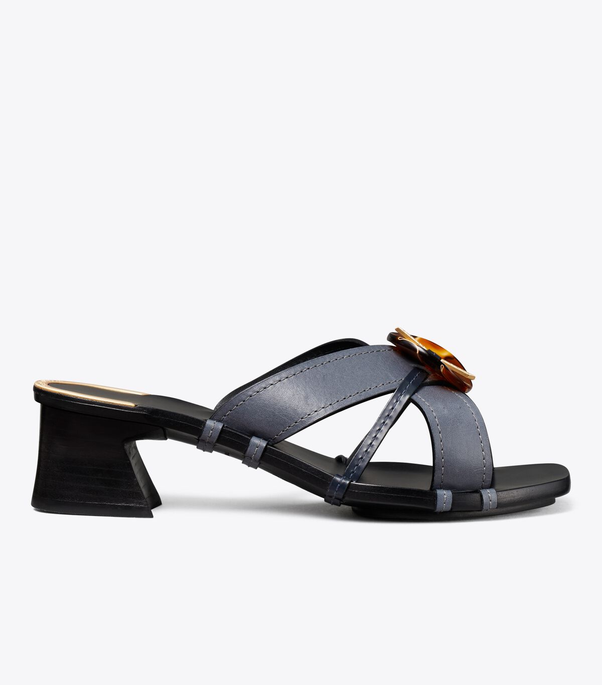 tory burch knotted heeled mule sandal