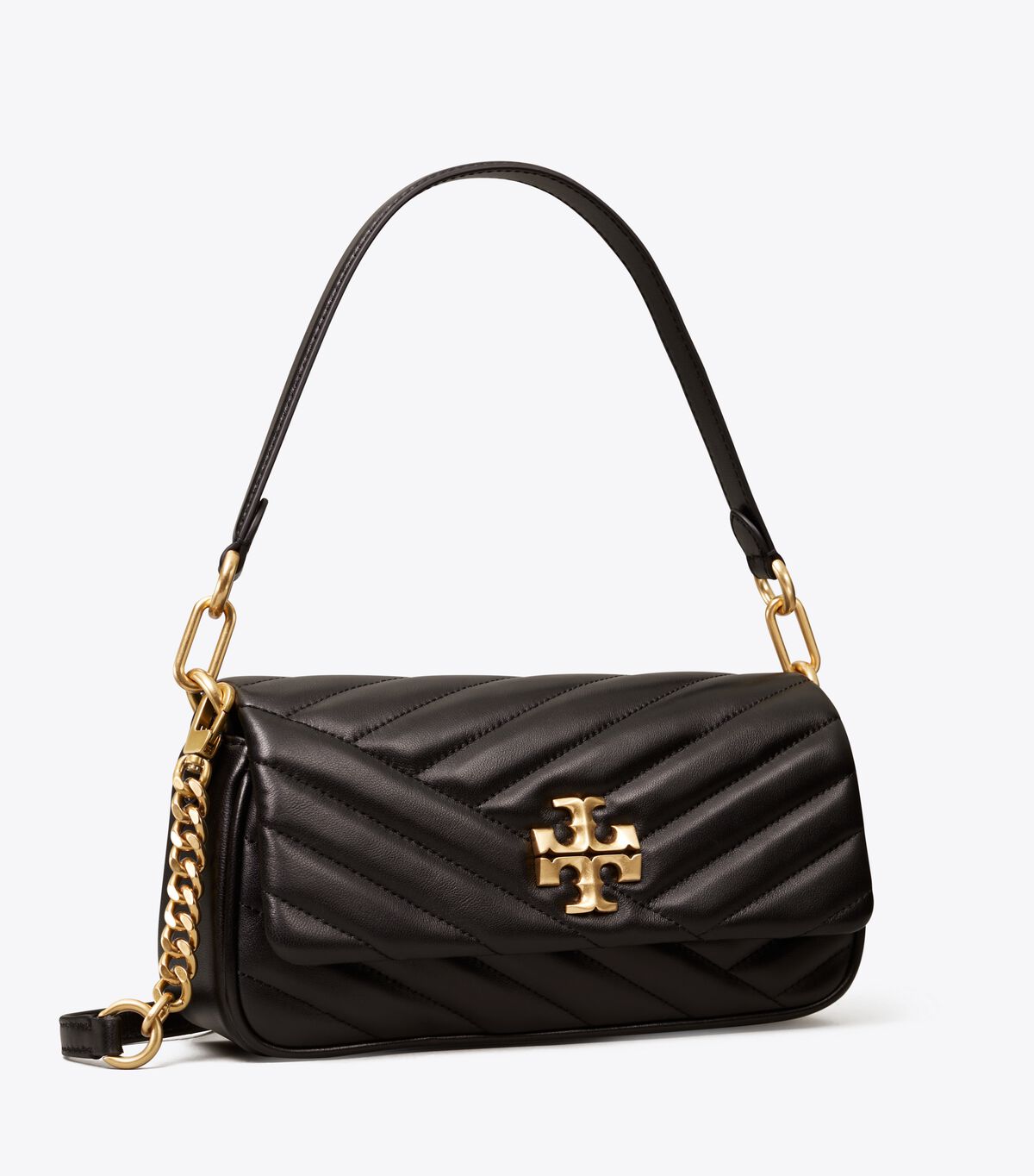 Small Kira Chevron Flap Shoulder Bag