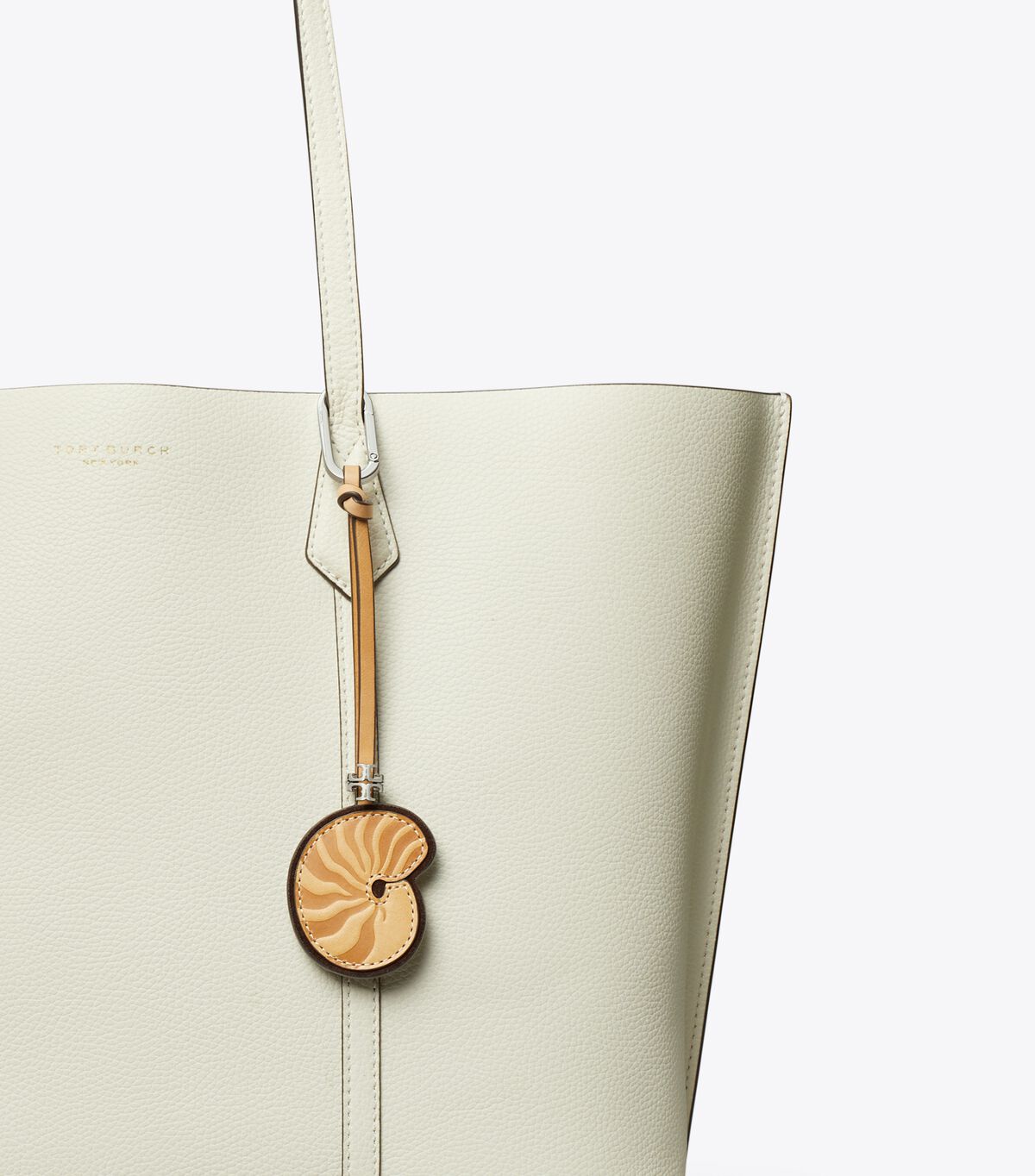 tory burch snail shell bag charm