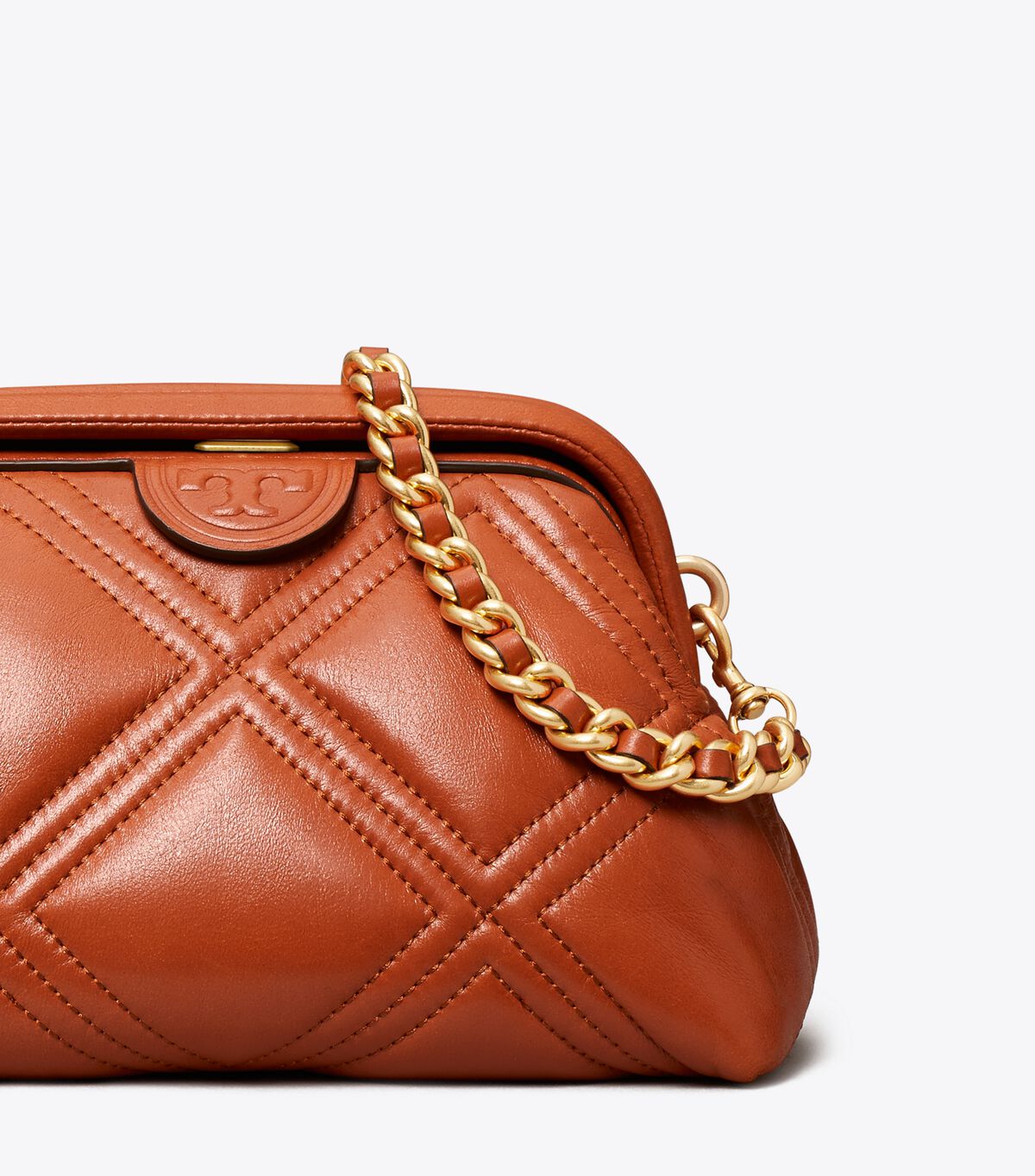 Fleming Soft Small Glazed Frame Crossbody Tory Burch KSA Navigation