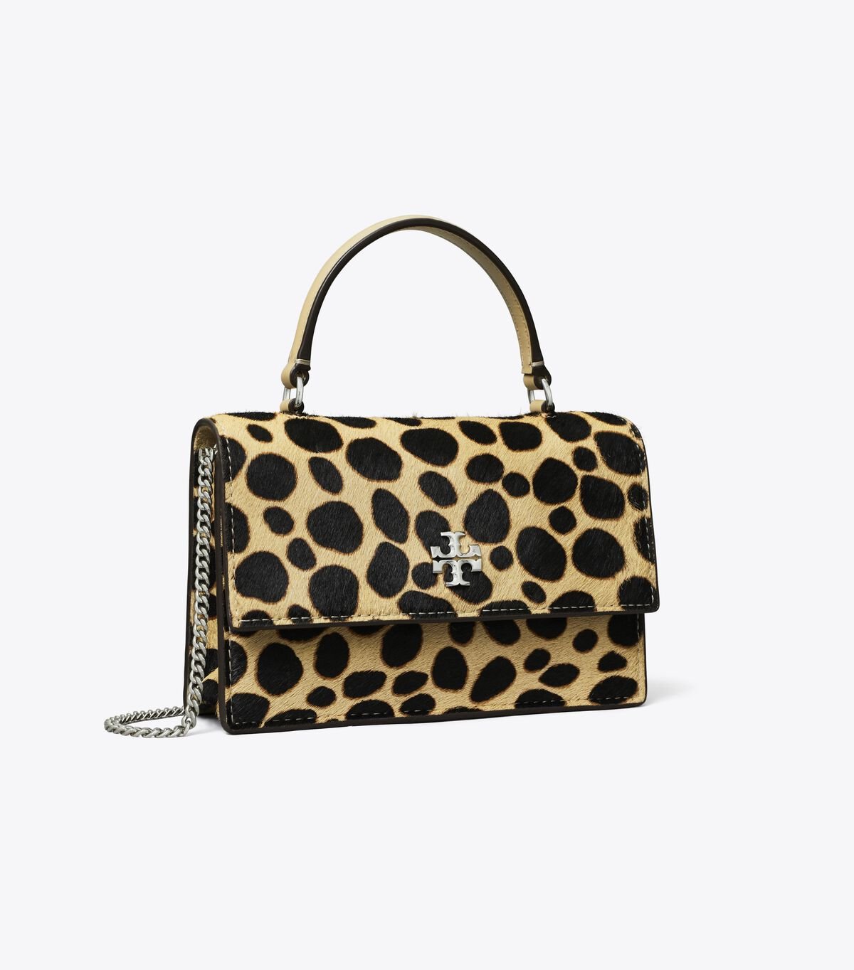 Mini Kira Calf Hair Top-Handle Crossbody tory burch mini kira calf hair top handle crossbody