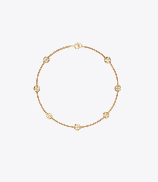 tory burch miller pave necklace