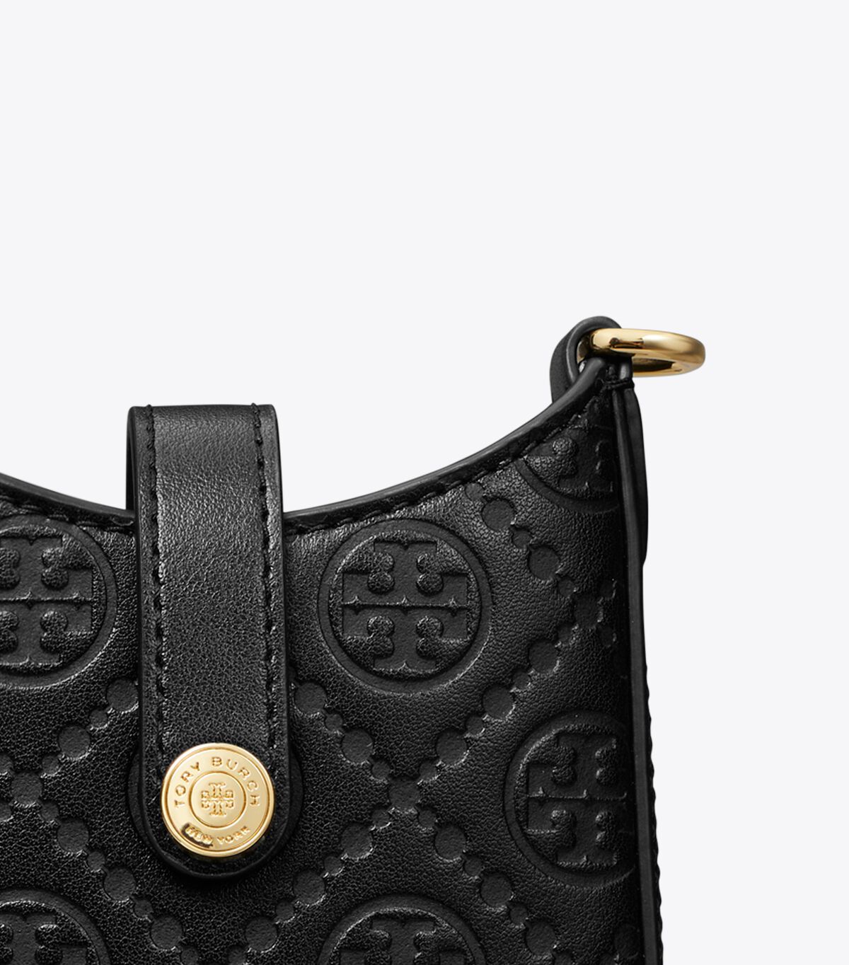 tory burch t monogram leather phone crossbody