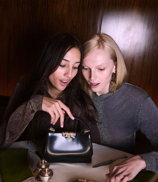 حقيبة ميني إليانور باف tory burch حقيبة ميني إليانور باف