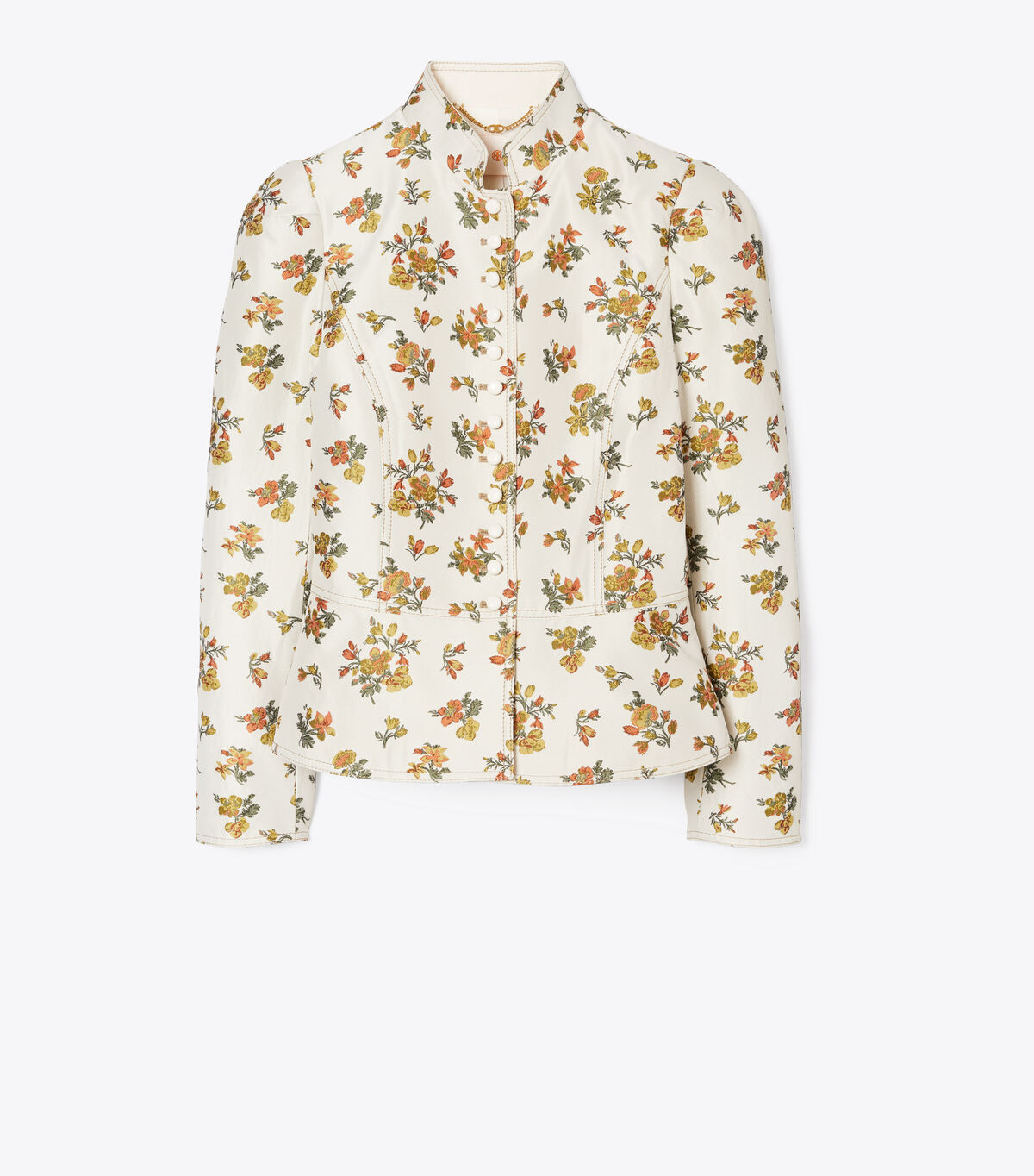 FLORAL JACQUARD JACKET