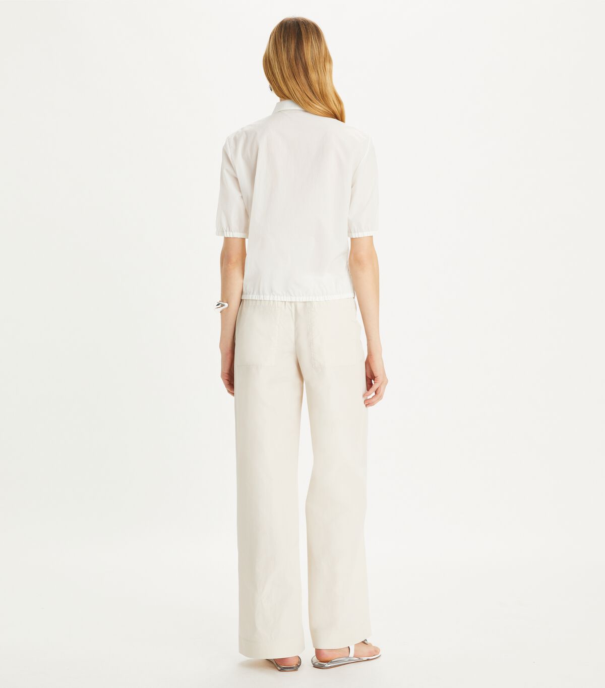 tory burch nylon taffeta zip polo