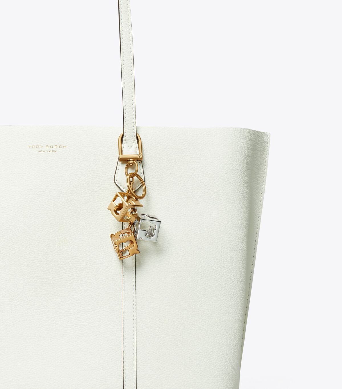 حلقة مفاتيح مكعبات الشعار tory burch حلقة مفاتيح مكعبات الشعار