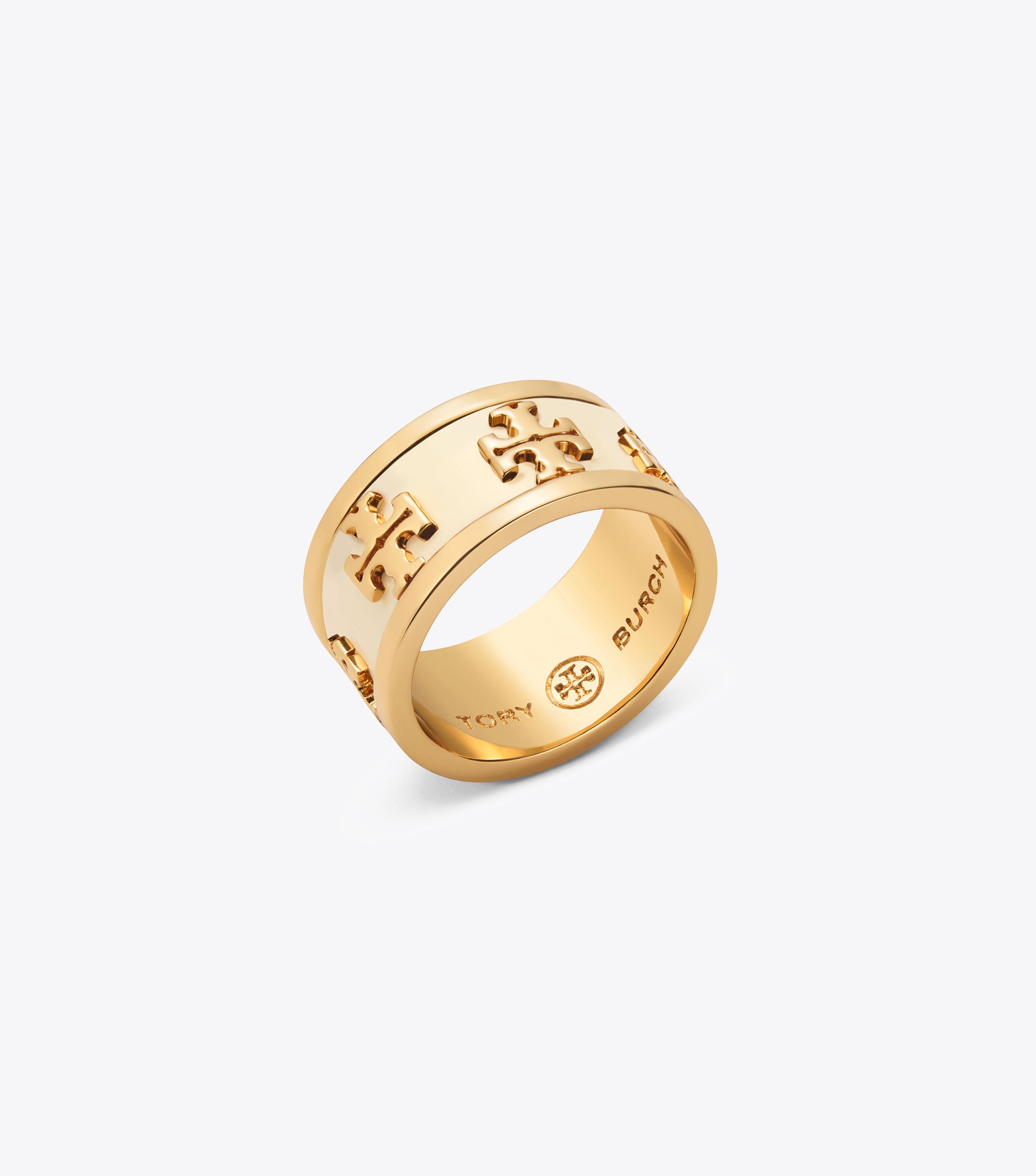 Tory burch discount raised logo ring