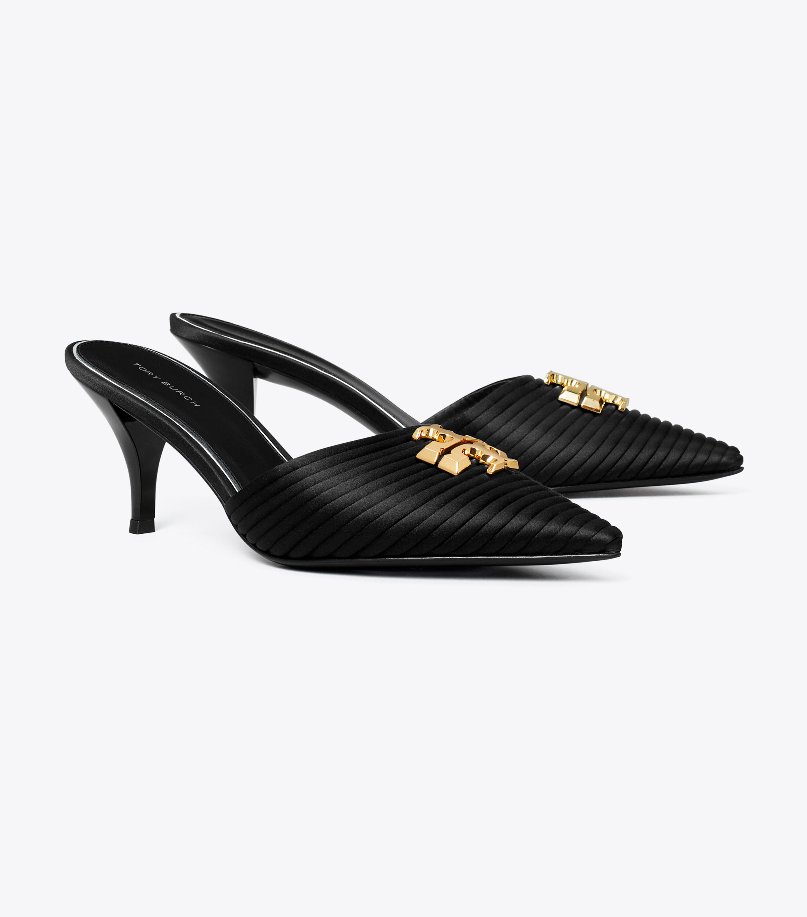 Eleanor Bombe Mule, Perfect Black | Tory Burch KSA