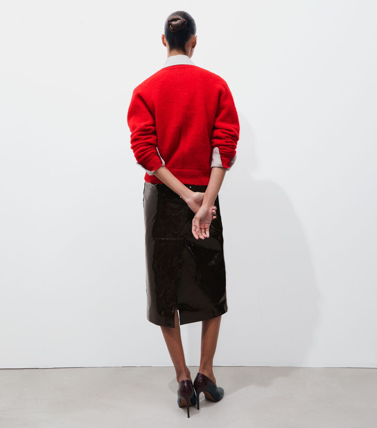 Patent Leather Skirt tory burch patent leather skirt