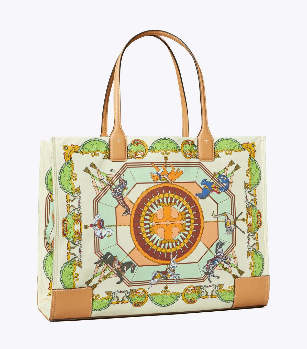 tory burch ella printed tote