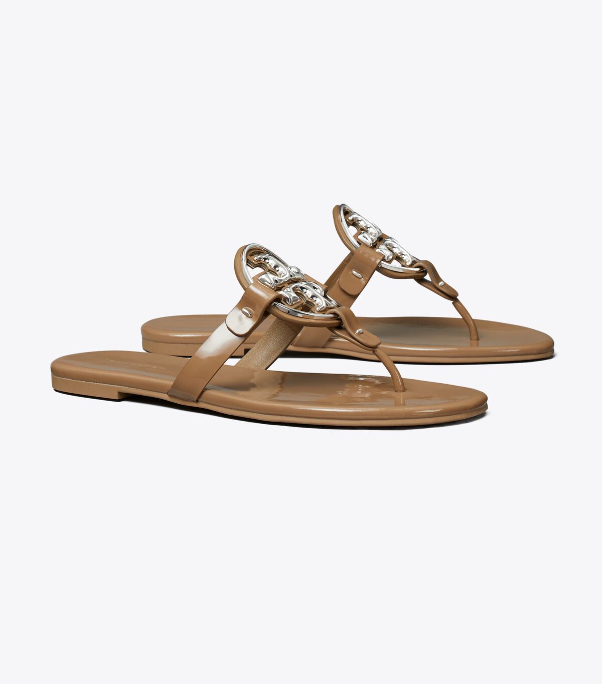 tory burch metal miller soft sandal